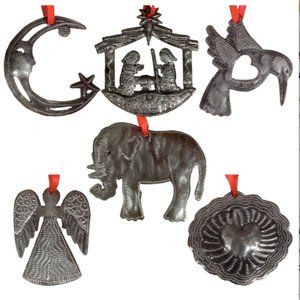 Handmade Upcycled Christmas Ornaments